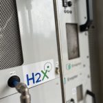 AEM electrolyser at H2X's New Plymouth base