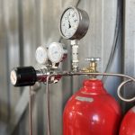 Hydrogen storage cylinders filled by H2X